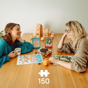 Puzzlove CzuCzu: Zimowa radość 150 el.