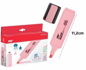 Zakreślacz pastelowy różowy (12szt)
