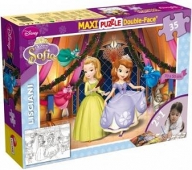 Puzzle 35 Dwustronne Maxi Sofia the First - 304-46928