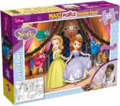 Puzzle 35 Dwustronne Maxi Sofia the First