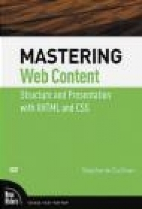 Mastering Web Content Stephanie Sullivan, S Sullivan