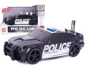 Radiowóz światło i dźwięk