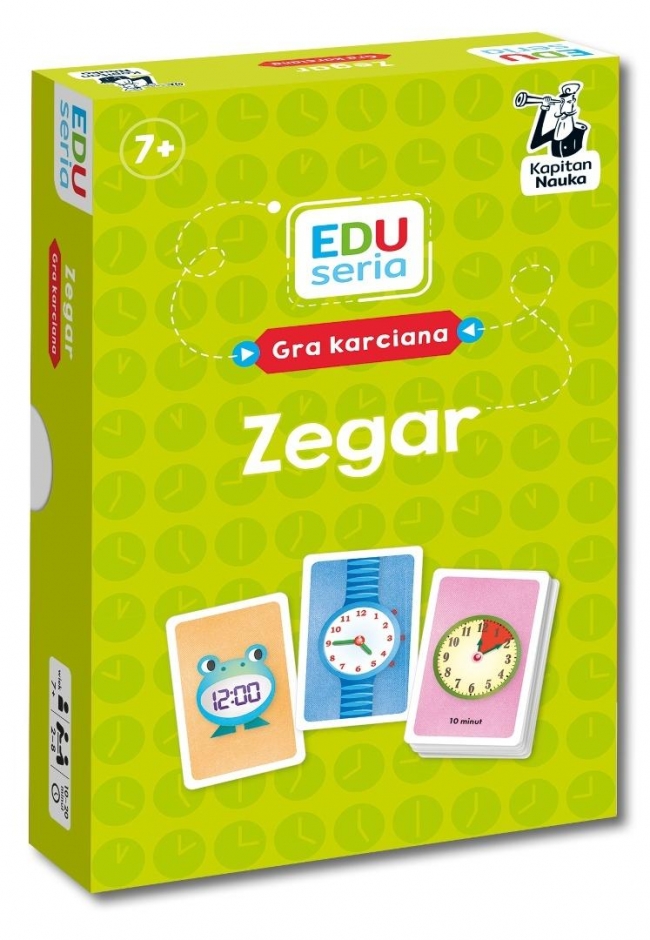 EDUseria. Zegar. Gra karciana. Kapitan Nauka