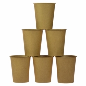 Kubki papierowe kraftowe 6szt