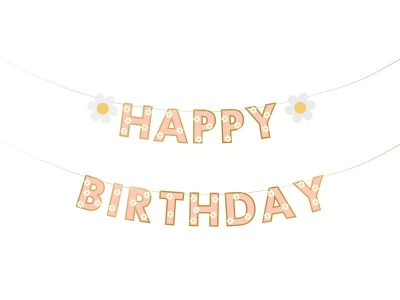 Baner Happy Birthday 200x14.5cm