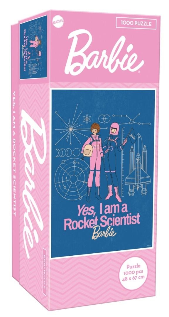 Puzzle 1000 Barbie Rocket Scientist