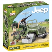 Cobi: Mała Armia. Willys Jeep MB z karabinem maszynowym - 24092