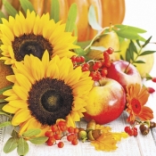 Serwetki Lunch Autumn Composition SDL087900 - SDL077600
