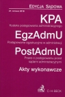 Kodeks postępowania administracyjnego Postępowanie egzekucyjne w administracji