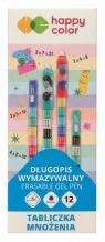 Długopis wymazywalny Tabliczka mnożenia (12szt)