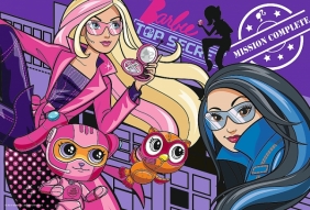 Puzzle 100 elementów Barbie drużyna szpiegowska (16292)