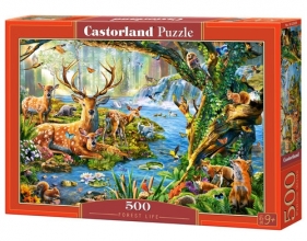 Puzzle 500: Forest Life (B-52929)