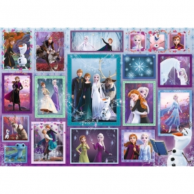 Puzzle 500: Frozen 2 - Magiczna galeria (37392)
