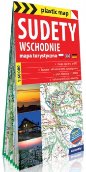 Sudety Wschodnie; foliowana mapa turystyczna 1:60 000 - Opracowanie zbiorowe