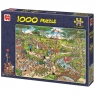 Puzzle 1000: Jan van Haasteren - W Parku (01492)