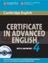 Camb CAE 4 updated exam Self-study Pack Corporate Author Cambridge ESOL