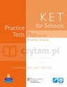 KET Practice Tests Plus for Schools with key +MultiROM Rosemary Aravanis