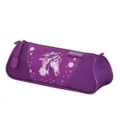 Piórnik kosmetyczka trójkątny Flexi Glitter Horse