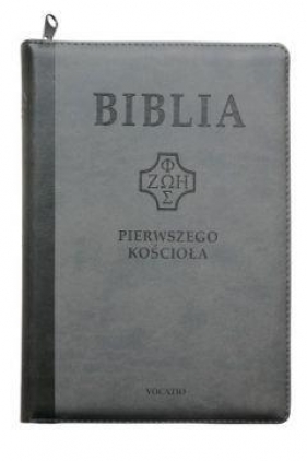 Biblia pierwszego Kościoła z paginatorami szara