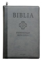 Biblia pierwszego Kościoła z paginatorami szara