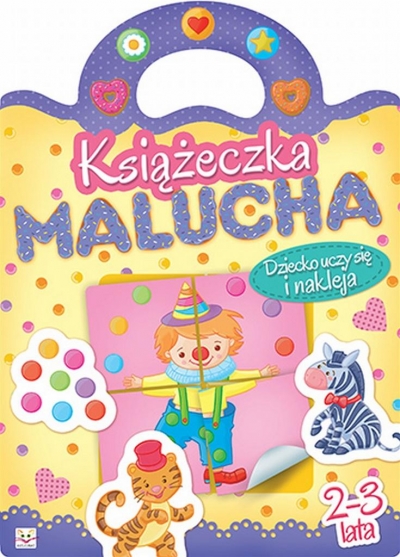 Książeczka malucha Dziecko uczy się i nakleja