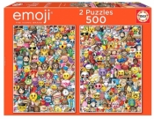 Puzzle 2x500 Emoji (Emotki) G3