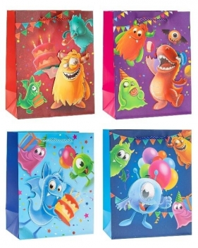 Torebka dziecięce Pop-Up 3D 18x23x8cm mix ROZETTE