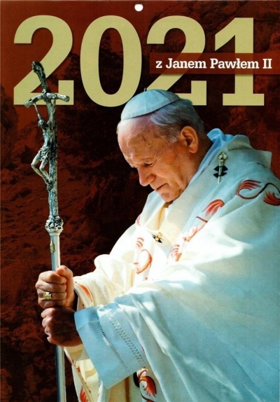 Kalendarz 2021 z Janem Pawłem II