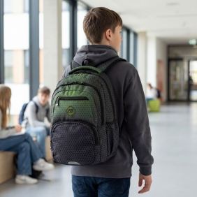 Astrabag, Plecak Hexagon - Green Ombre, AB200