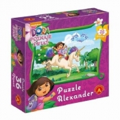 Puzzle Gigant Nasz Przyjaciel Jednorożec - Dora Poznaje Świat 36 (1093)