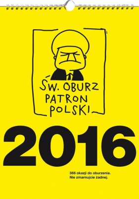 Kalendarz 2016 Św. Oburz - Wicha Marcin<br />