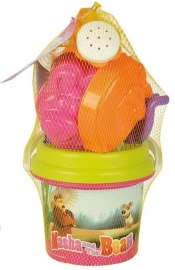 Wiaderko Baby Masza i Niedźwiedź z akcesoriami (109306193)