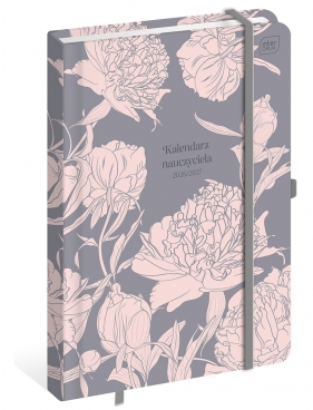 Kalendarz nauczyciela B5/192k - Peony