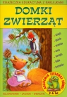 Akademia Zielonej Sówki Domki zwierząt Książeczka edukacyjna z Czyżowska Małgorzata