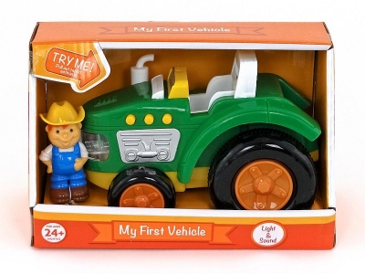 Traktor Adar z dźwiękiem i światłem, ludzik (506930)