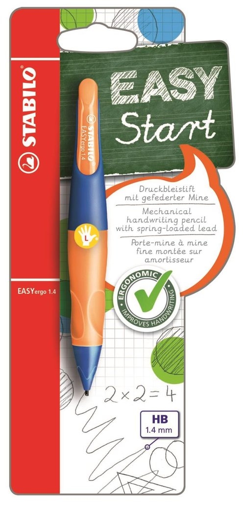Ołówek Stabilo Easyergo 1,4 Start dla leworęcznych granatowo-pomarańczowy