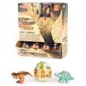 Figurki dinozaurów w jajku 8cm (32szt)