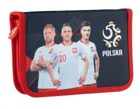Astra, piórnik pojedynczy bez wyposażenia 2 klapki - PZPN 3 (503020006)
