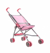 Wózek dla lalki - różowy