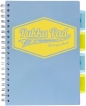 Kołozeszyt Pukka Pad B5 Project Book, 100 kartkowy, kratka, niebieski (3032S(BE)-PST)