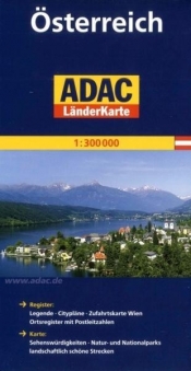 LanderKarte ADAC. Osterreich 1:300 000 - Opracowanie zbiorowe