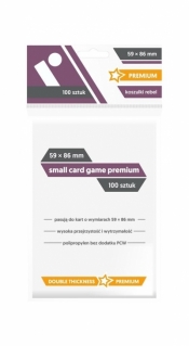 Koszulki Small Card GP 59x86 (100sztuk) REBEL
