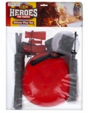 Zestaw strażacki + kask