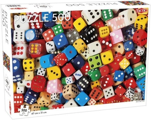 Puzzle Dices Pattern 500 elementów