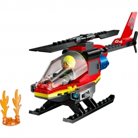 Lego City - Helikopter z ratownictwa pożarowego, 85 el. (60411)
