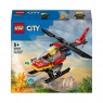 Lego City - Helikopter z ratownictwa pożarowego, 85 el. (60411)