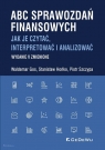 ABC sprawozdań finansowych. Jak je czytać, interpretować i analizować Gos Waldemar, Hońko Stanisław, Szczypa Piotr