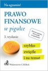 Prawo finansowe w pigułce