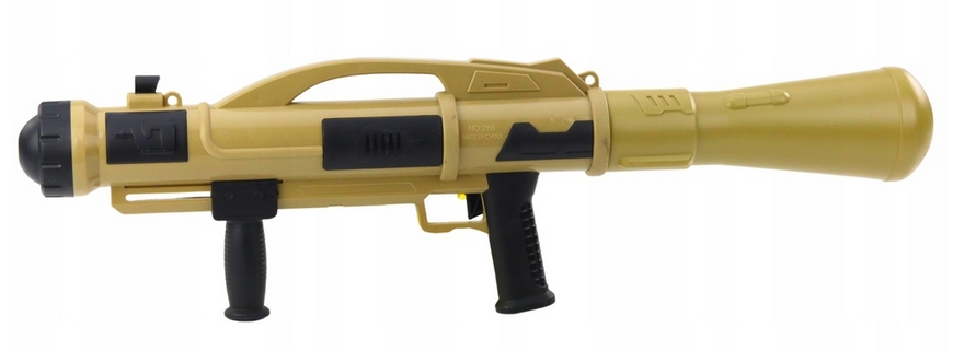 Pistolet na wodę Bazooka z pompą 73cm 1100ml beż