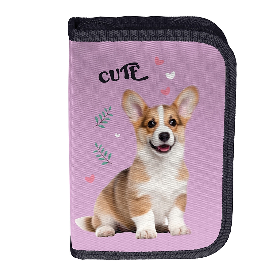 Piórnik bez wyposażenia - Cute Corgi